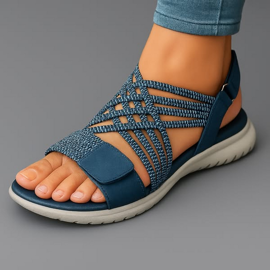 Damen Sandalen mit verstellbaren Riemen Jully