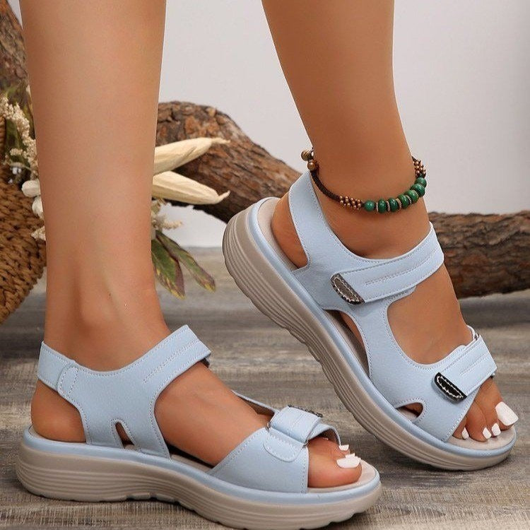 Damen Sandalen mit verstellbaren Riemen Jully
