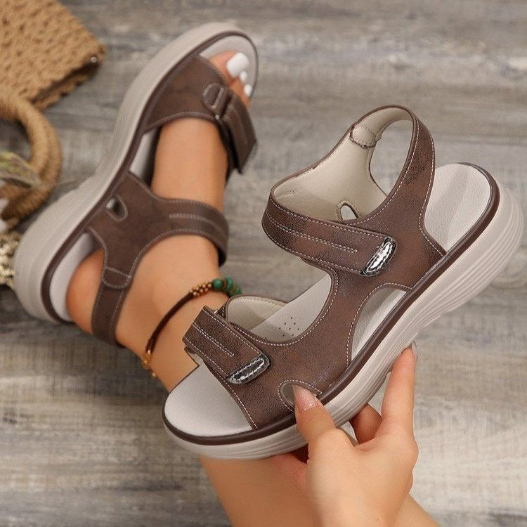 Damen Sandalen mit verstellbaren Riemen Jully