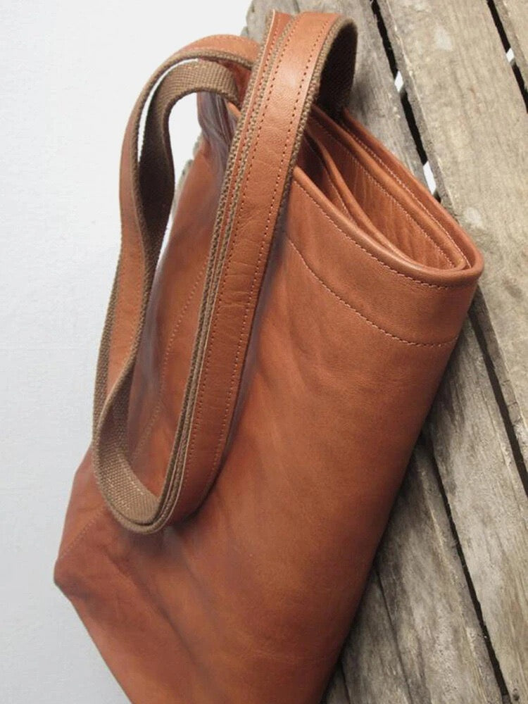 Damen Schultertasche aus veganem Leder Jully