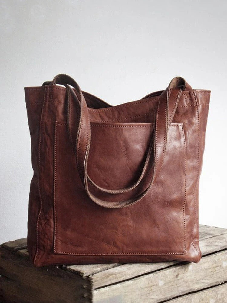 Damen Schultertasche aus veganem Leder Jully