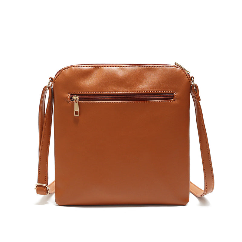 Damen Schultertasche mit Leopardenmuster und Quaste Jully