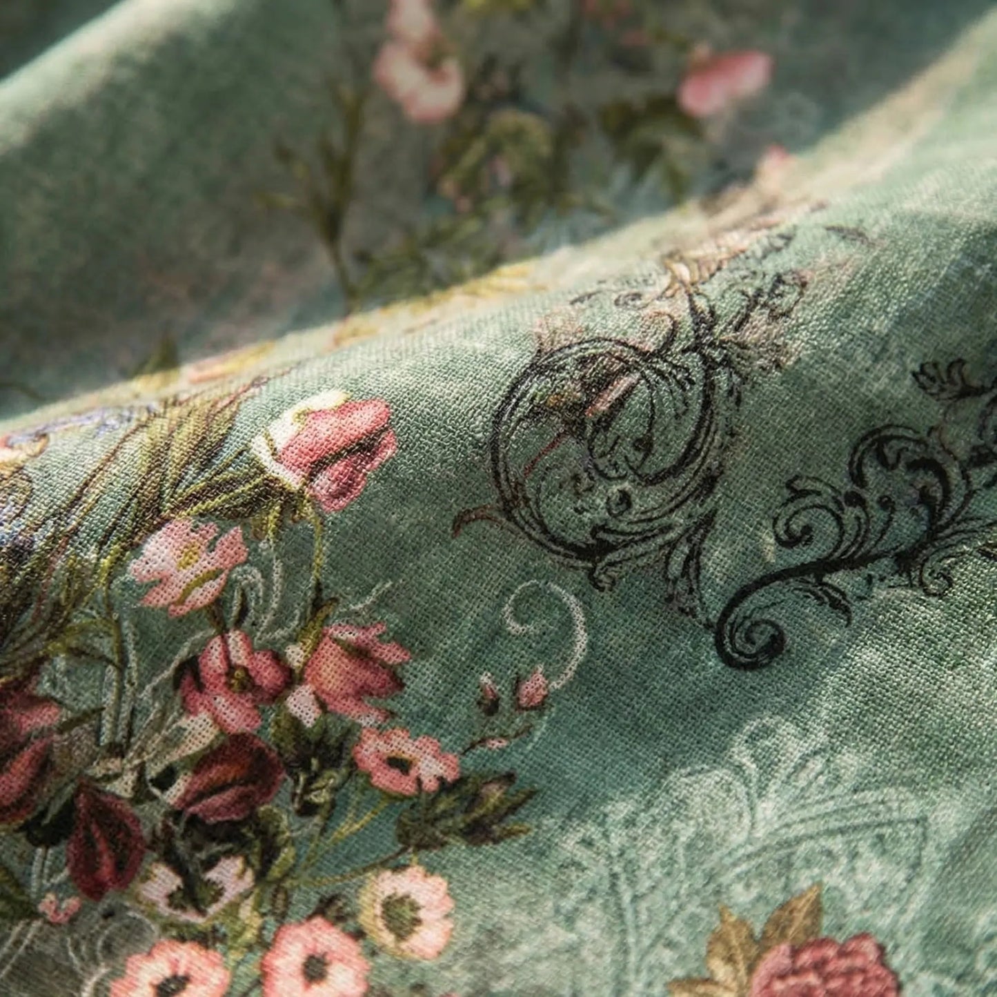 Damen Shift-Kleid mit botanischem Muster Jully