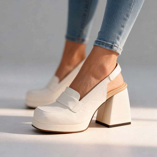 Damen Slingback-Heels mit verstellbarem Riemen Jully