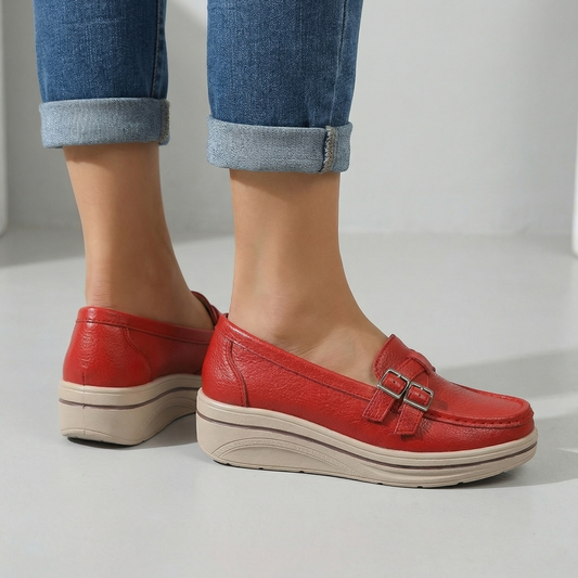 Damen Slip-On-Loafer mit gepolstertem Fußbett Jully