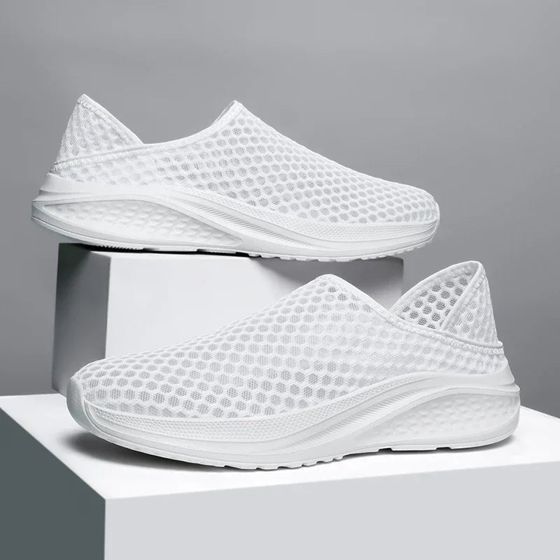 Damen Slip-On-Schuhe aus atmungsaktivem Mesh Jully