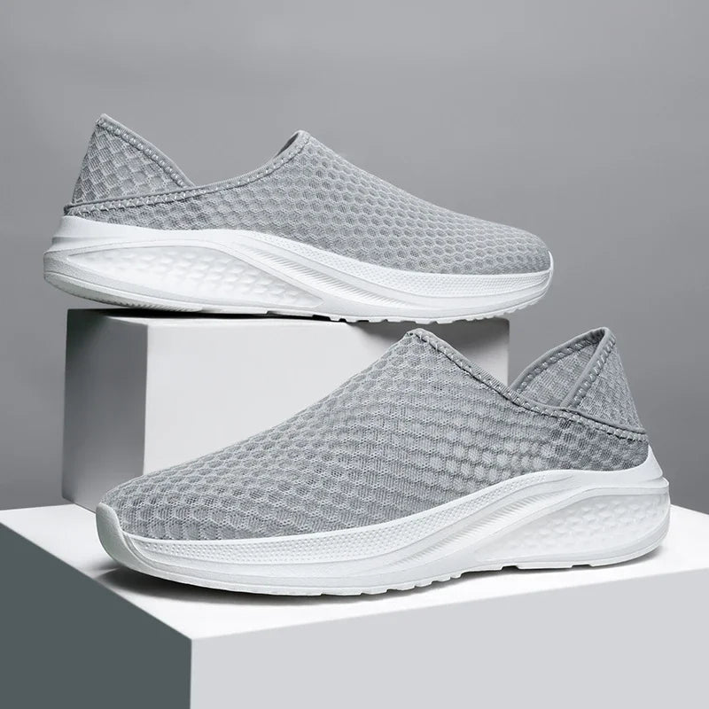 Damen Slip-On-Schuhe aus atmungsaktivem Mesh Jully
