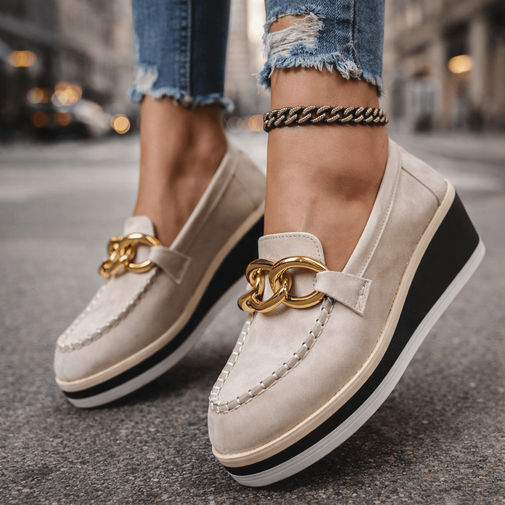 Damen Slipper mit weichem Obermaterial Jully