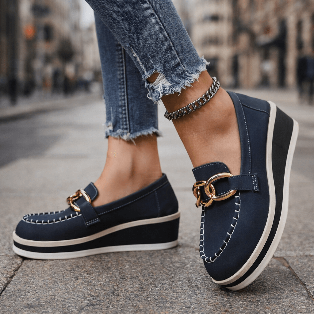 Damen Slipper mit weichem Obermaterial Jully