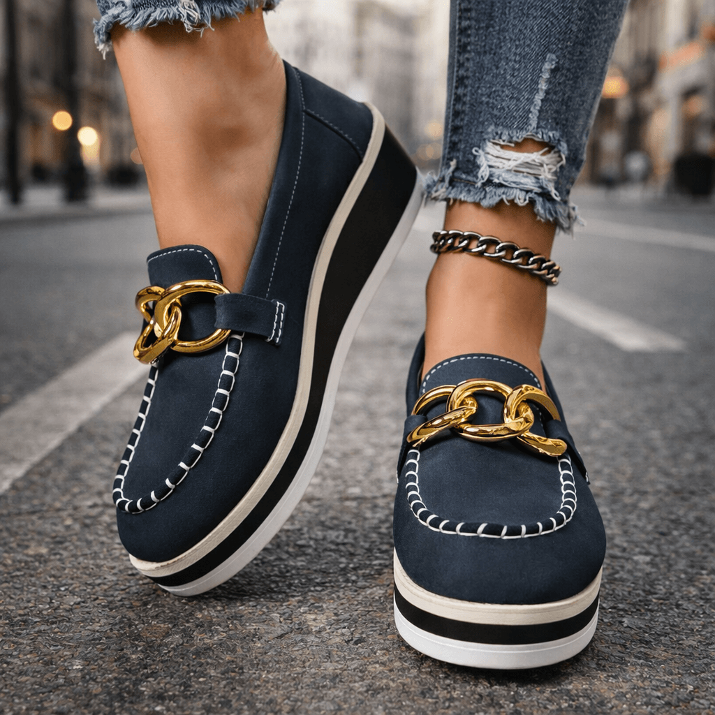 Damen Slipper mit weichem Obermaterial Jully