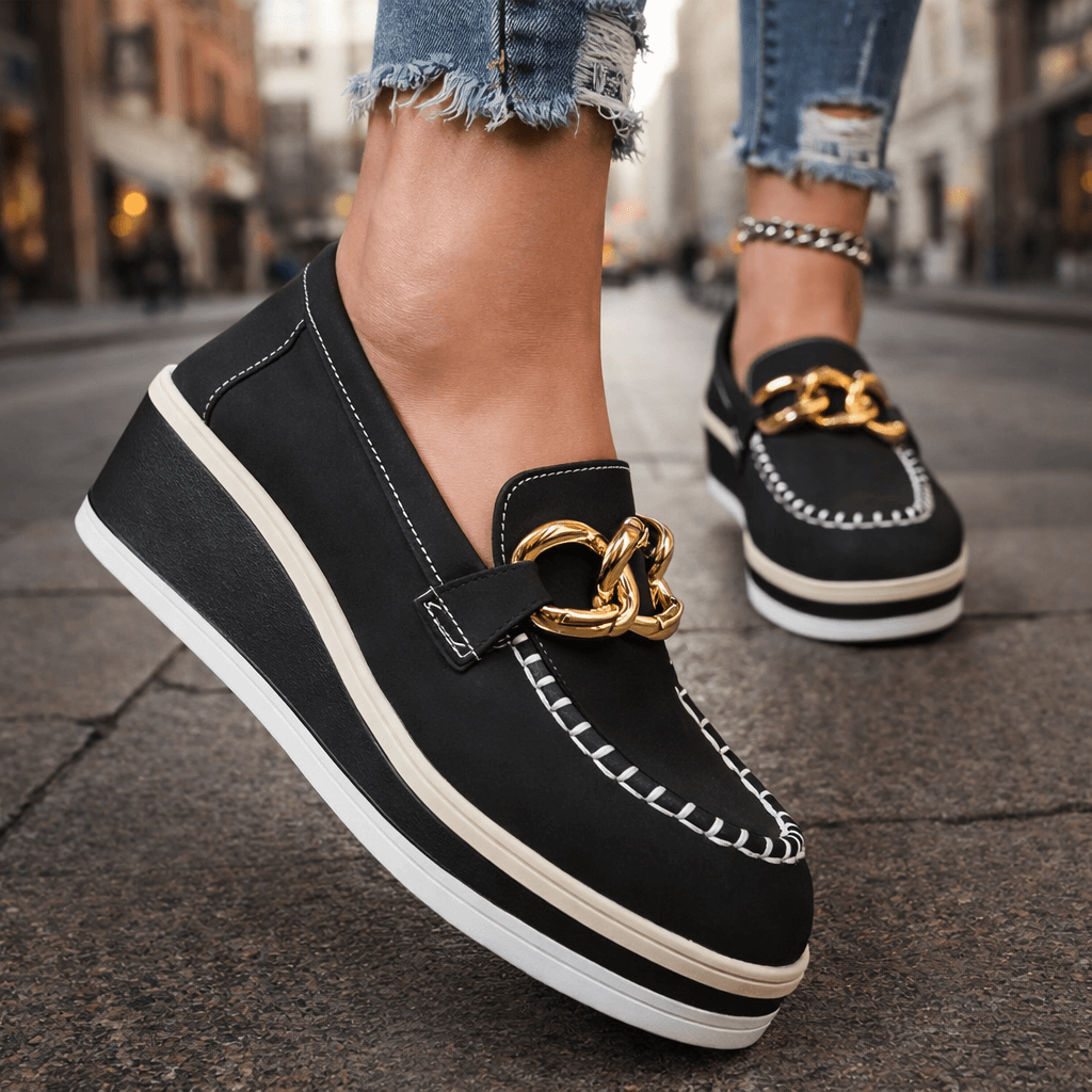 Damen Slipper mit weichem Obermaterial Jully