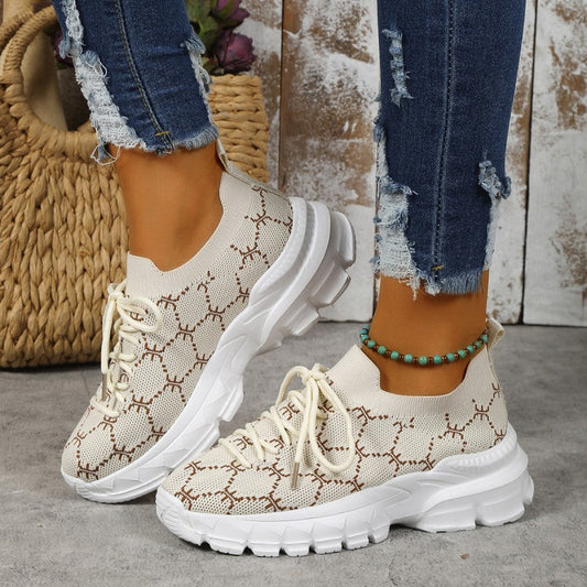 Damen Sneaker mit Atmungsaktivem Netzgewebe Jully