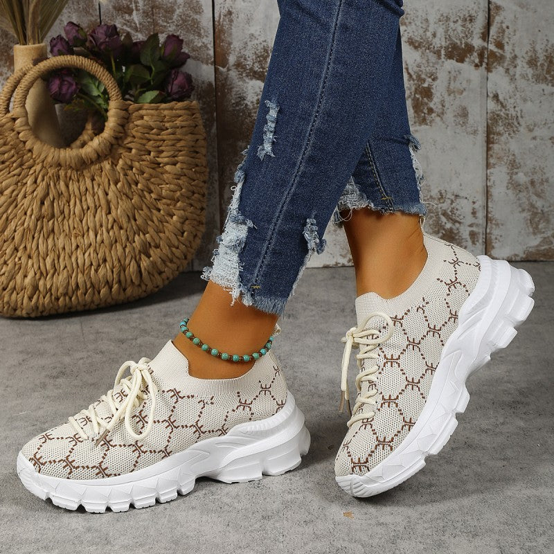 Damen Sneaker mit Atmungsaktivem Netzgewebe Jully