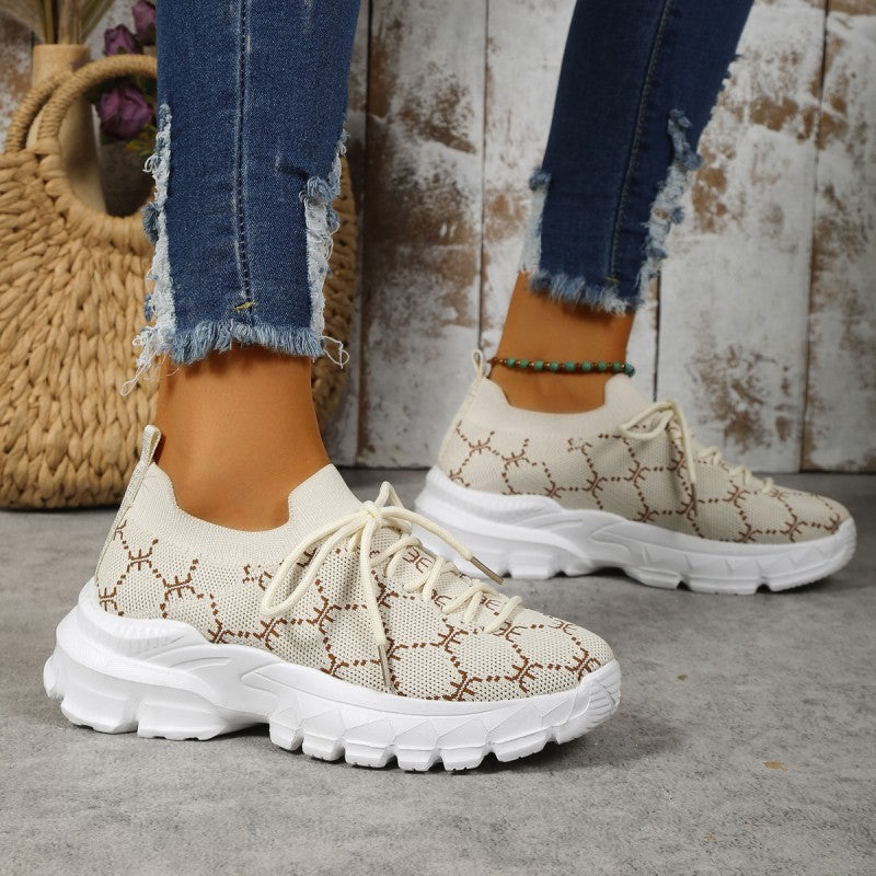 Damen Sneaker mit Atmungsaktivem Netzgewebe Jully