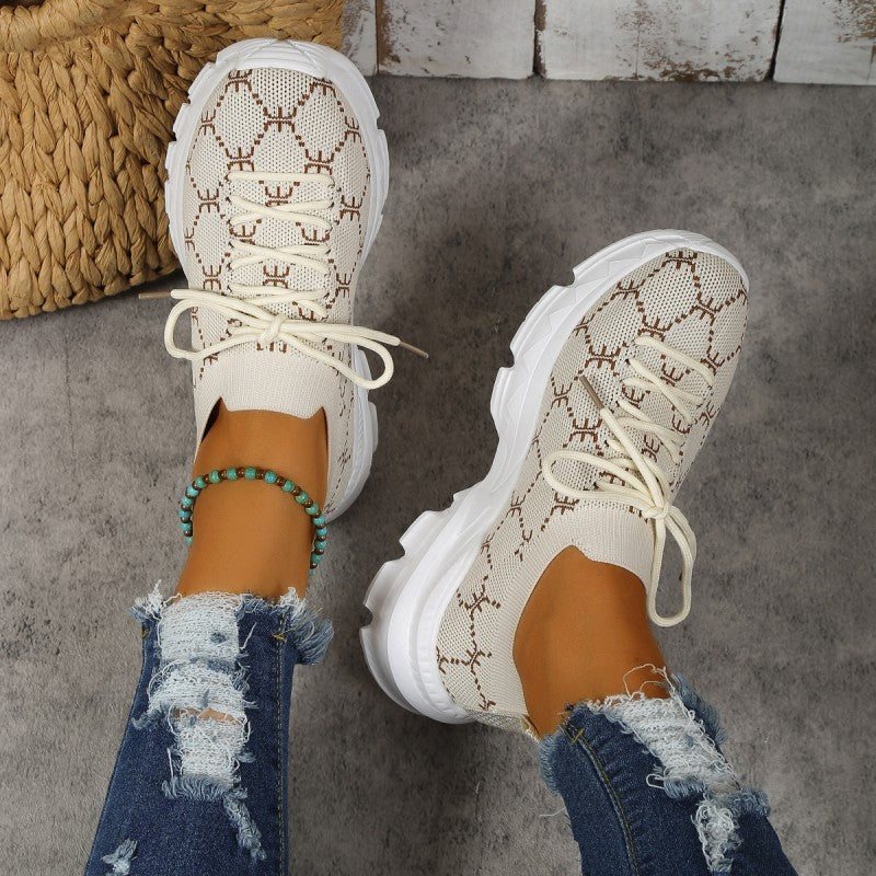 Damen Sneaker mit Atmungsaktivem Netzgewebe Jully