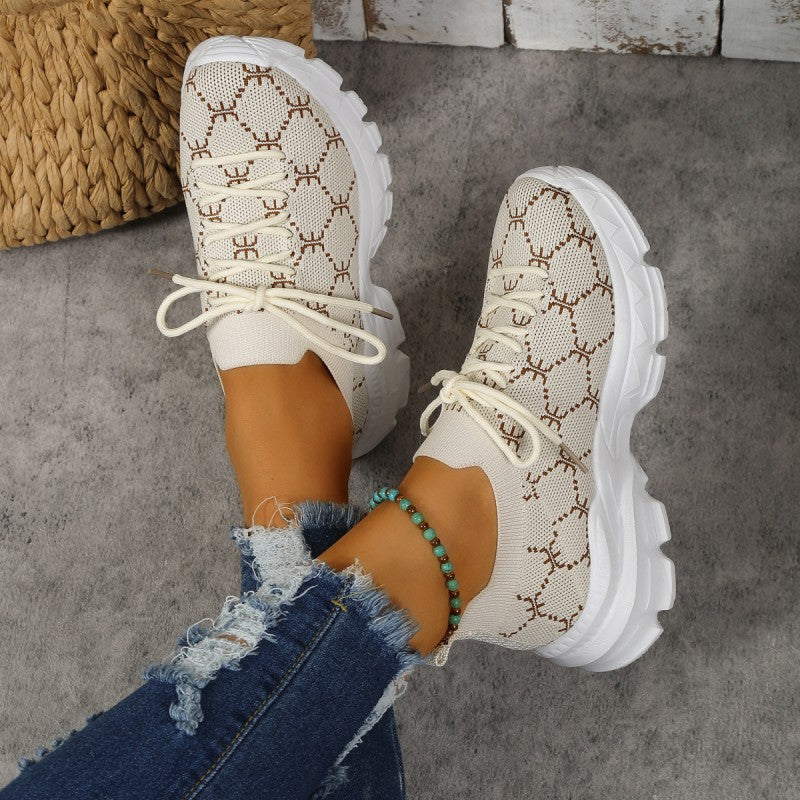 Damen Sneaker mit Atmungsaktivem Netzgewebe Jully