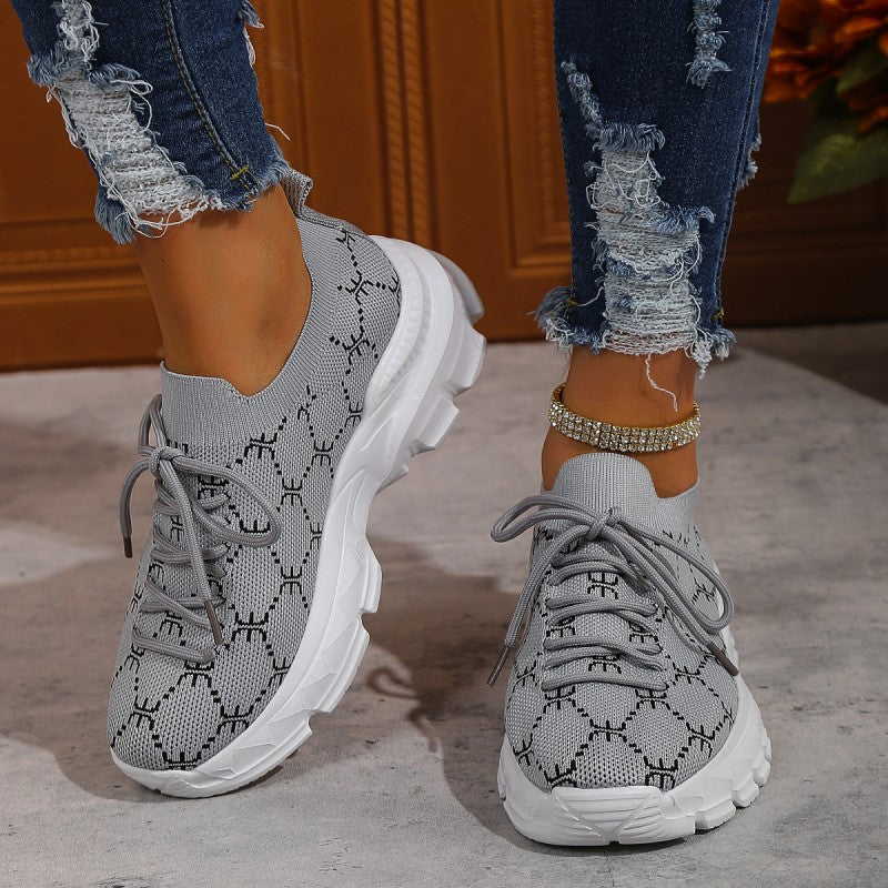 Damen Sneaker mit Atmungsaktivem Netzgewebe Jully
