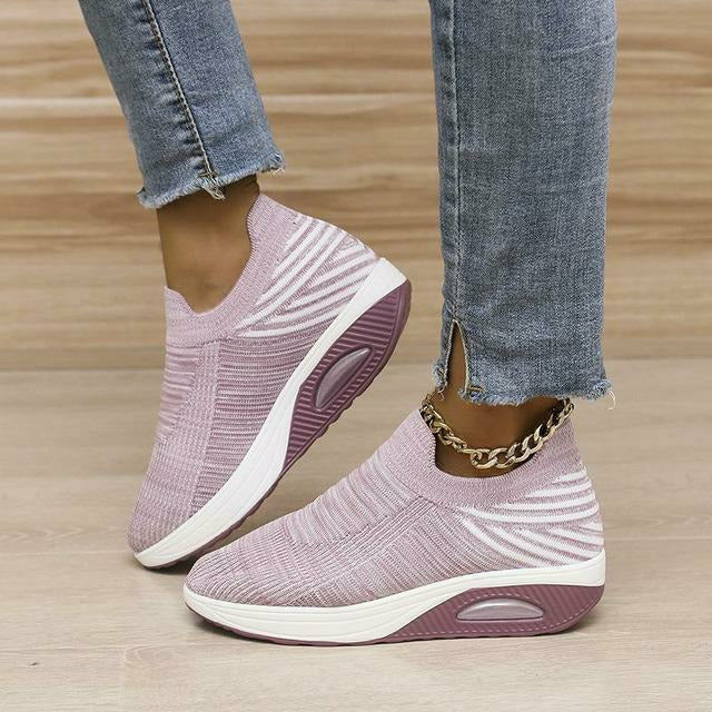Damen Sneaker mit gestreiftem Design Jully