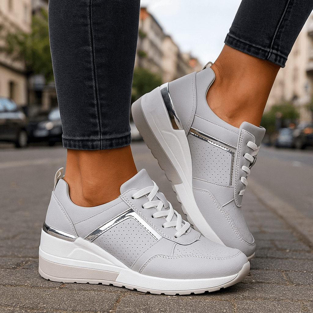 Damen Sneakers aus atmungsaktivem Gewebe mit Dämpfung Jully