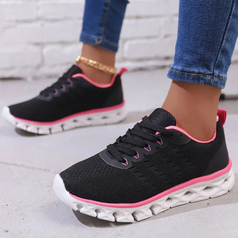 Damen Sneakers aus atmungsaktivem Netzgewebe Jully