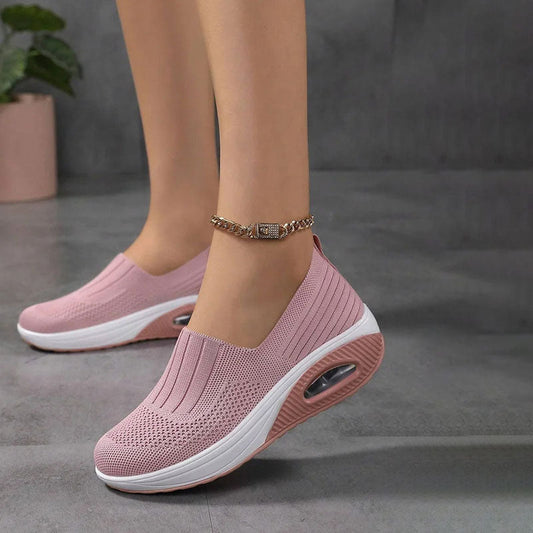 Damen Sneakers mit Atmungsaktivem Netzgewebe Jully