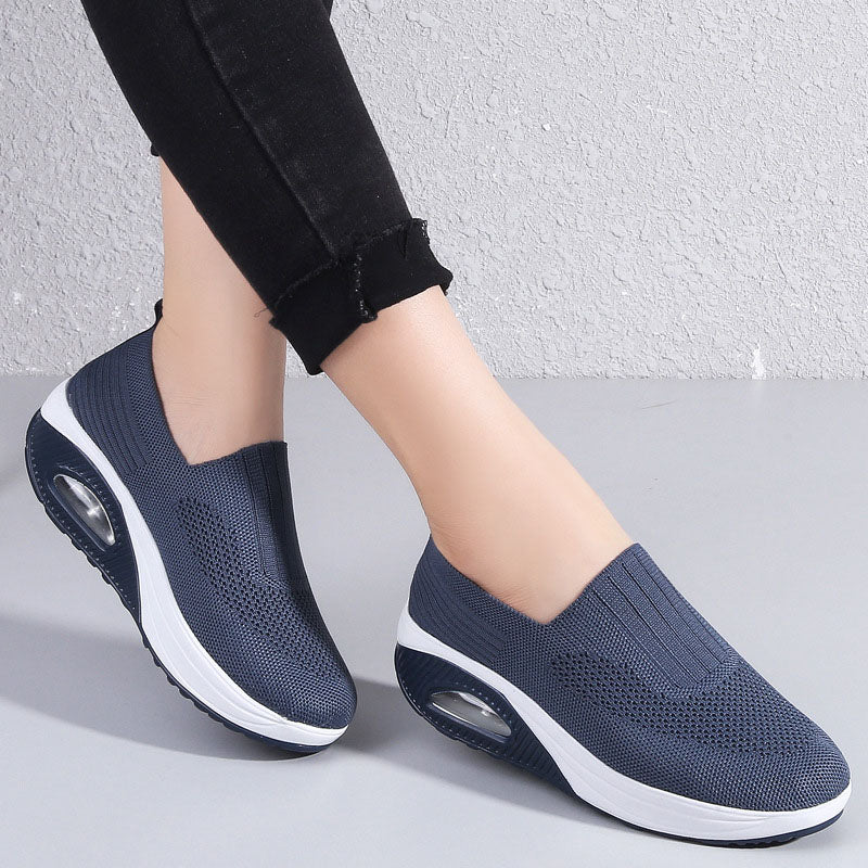 Damen Sneakers mit Atmungsaktivem Netzgewebe Jully