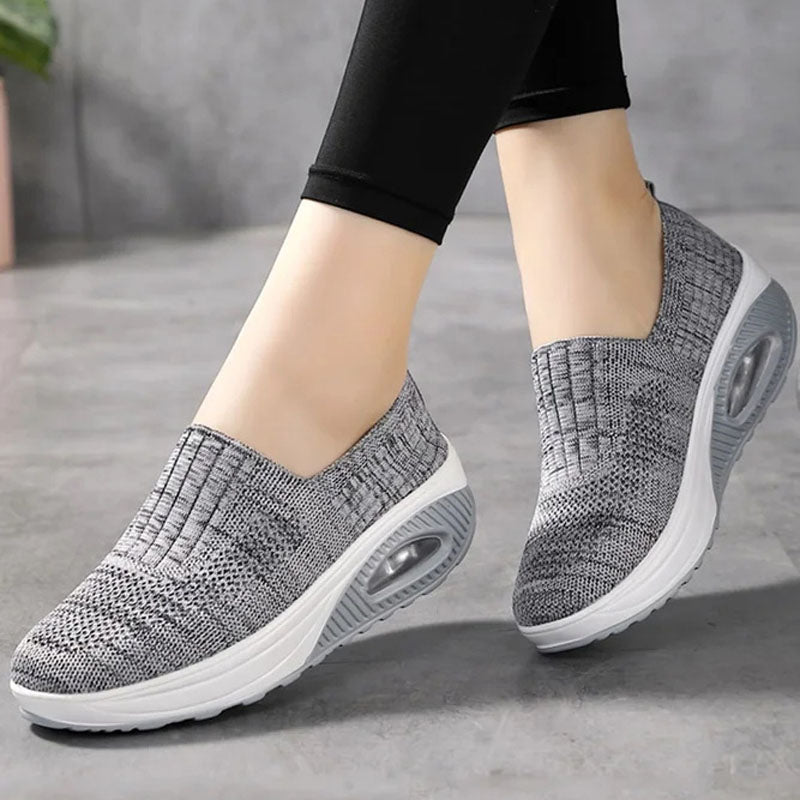 Damen Sneakers mit Atmungsaktivem Netzgewebe Jully