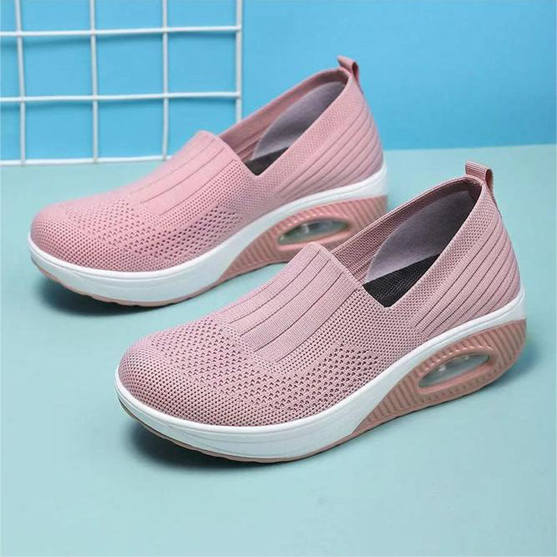 Damen Sneakers mit Atmungsaktivem Netzgewebe Jully