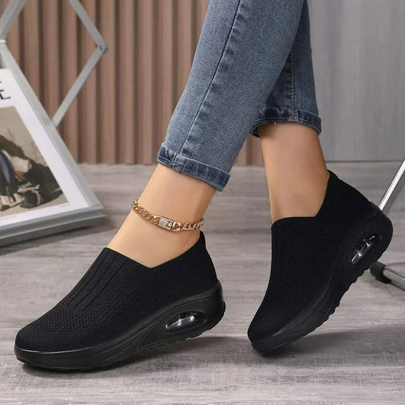 Damen Sneakers mit Atmungsaktivem Netzgewebe Jully