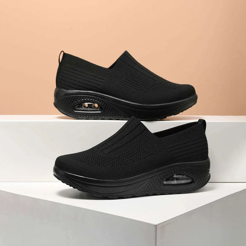 Damen Sneakers mit Atmungsaktivem Netzgewebe Jully