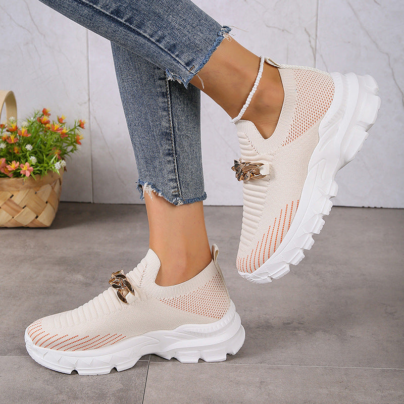 Damen Sneakers mit atmungsaktivem Netzgewebe Jully