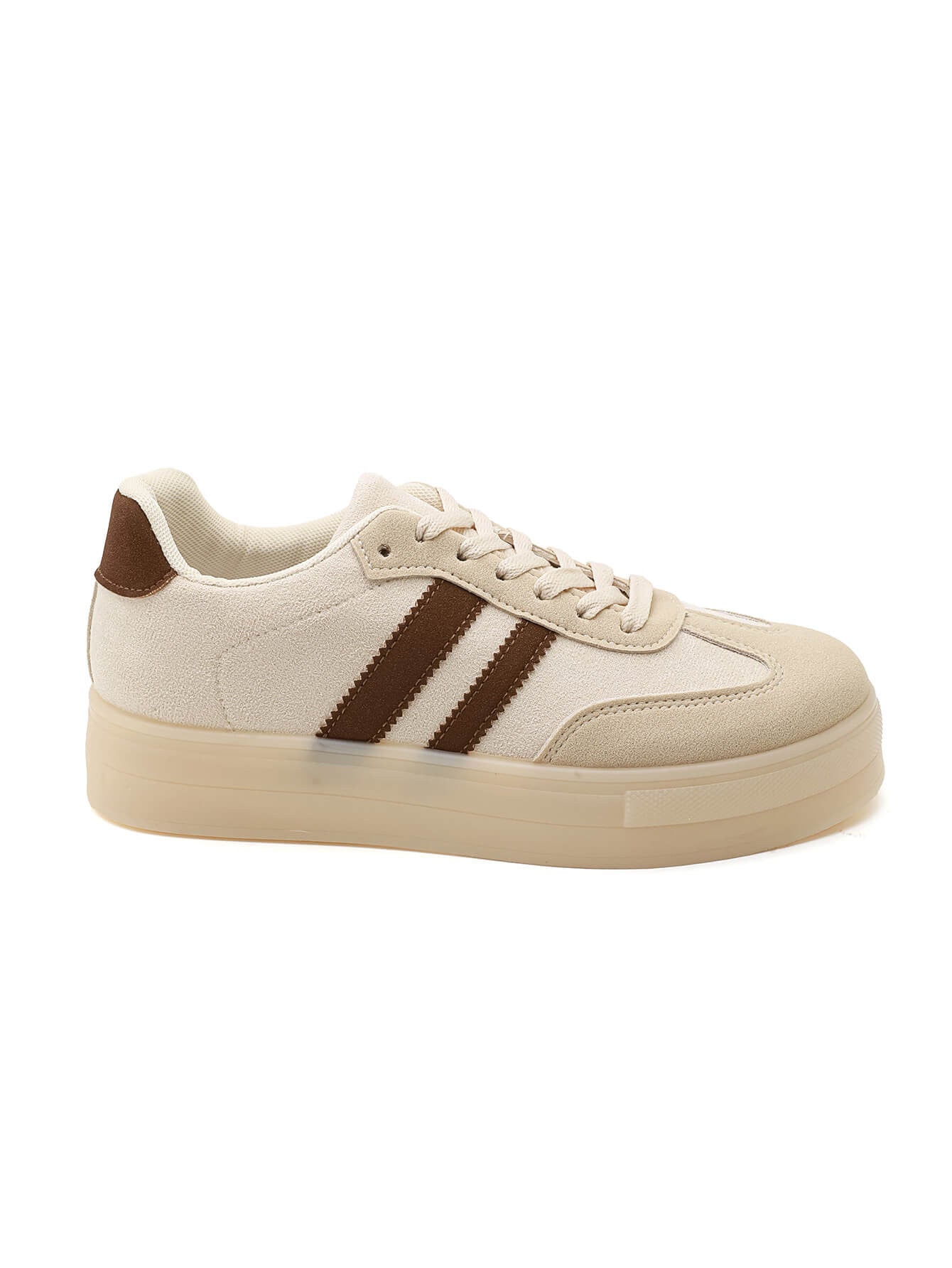 Damen Sneakers mit sportlichem Design aus Kunstleder Jully