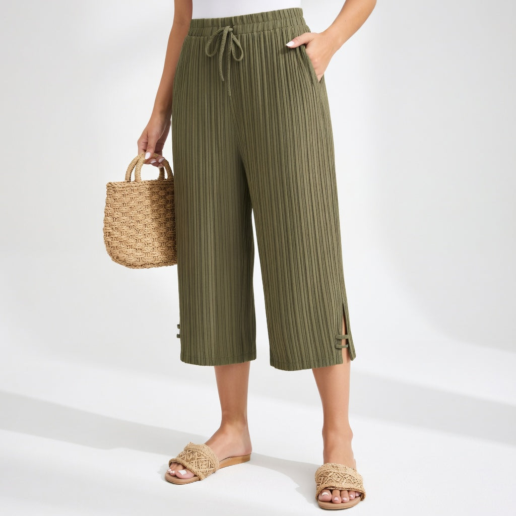Damen Sommerhose mit verstellbarer Taille Jully