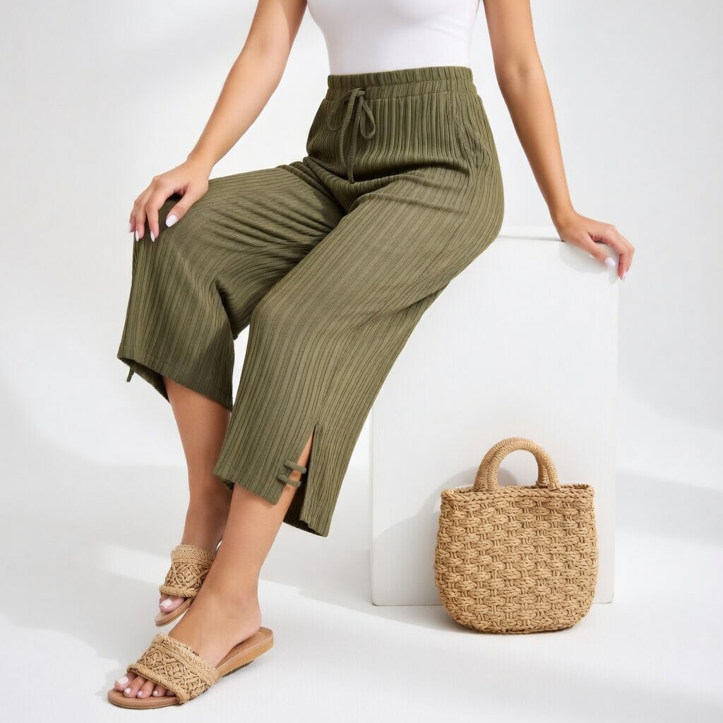Damen Sommerhose mit verstellbarer Taille Jully