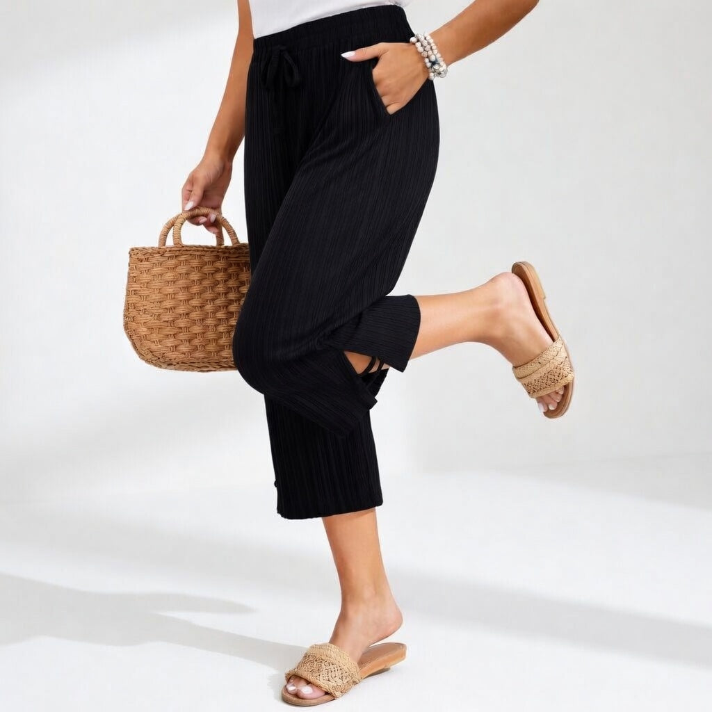 Damen Sommerhose mit verstellbarer Taille Jully