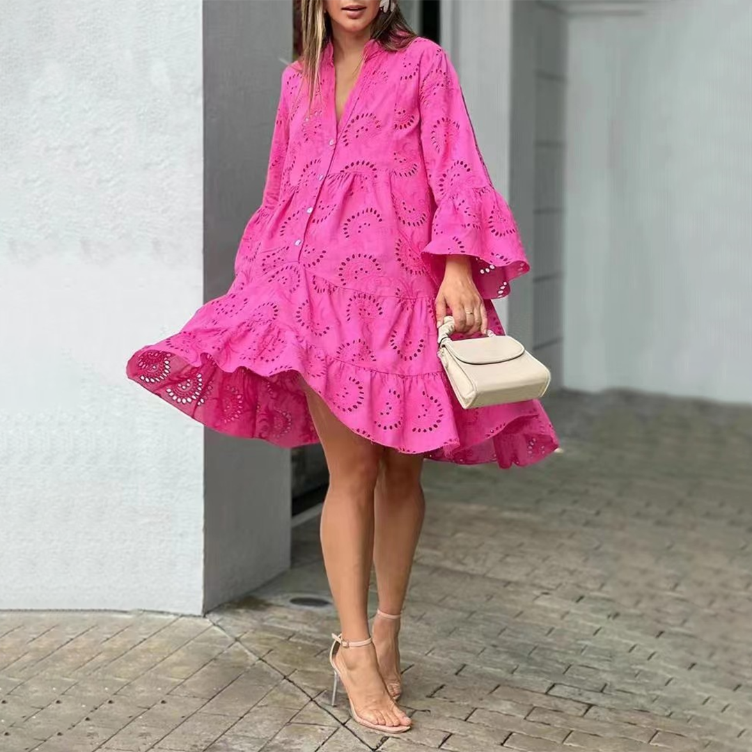Damen Sommerkleid aus Polyester mit hohem Komfort Jully