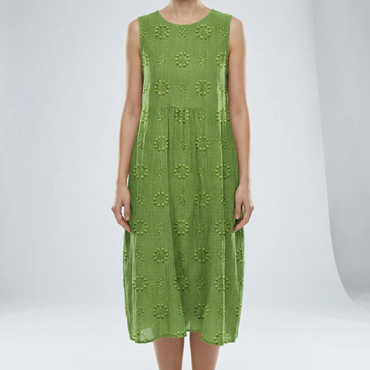 Damen Sommerkleid mit Taschen in Midi-Länge Jully