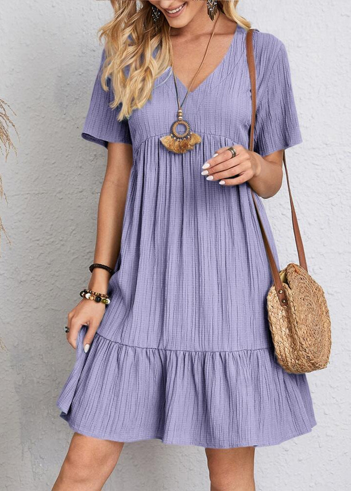 Damen Sommerkleid mit figurschmeichelndem Schnitt Jully