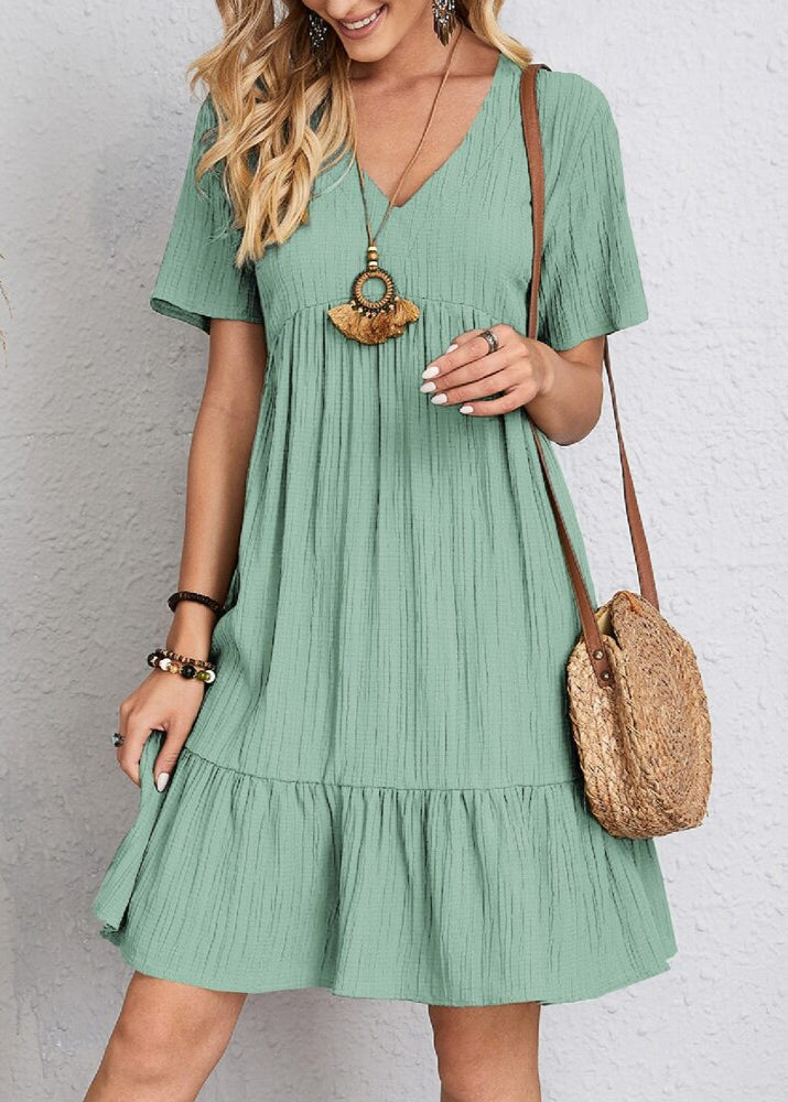 Damen Sommerkleid mit figurschmeichelndem Schnitt Jully
