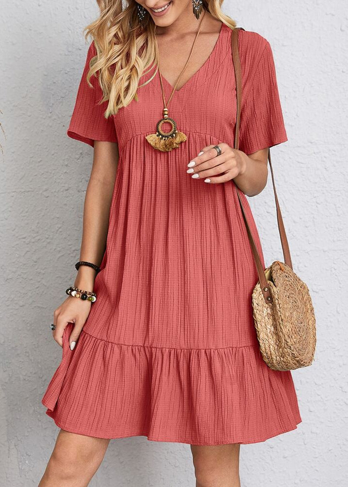 Damen Sommerkleid mit figurschmeichelndem Schnitt Jully