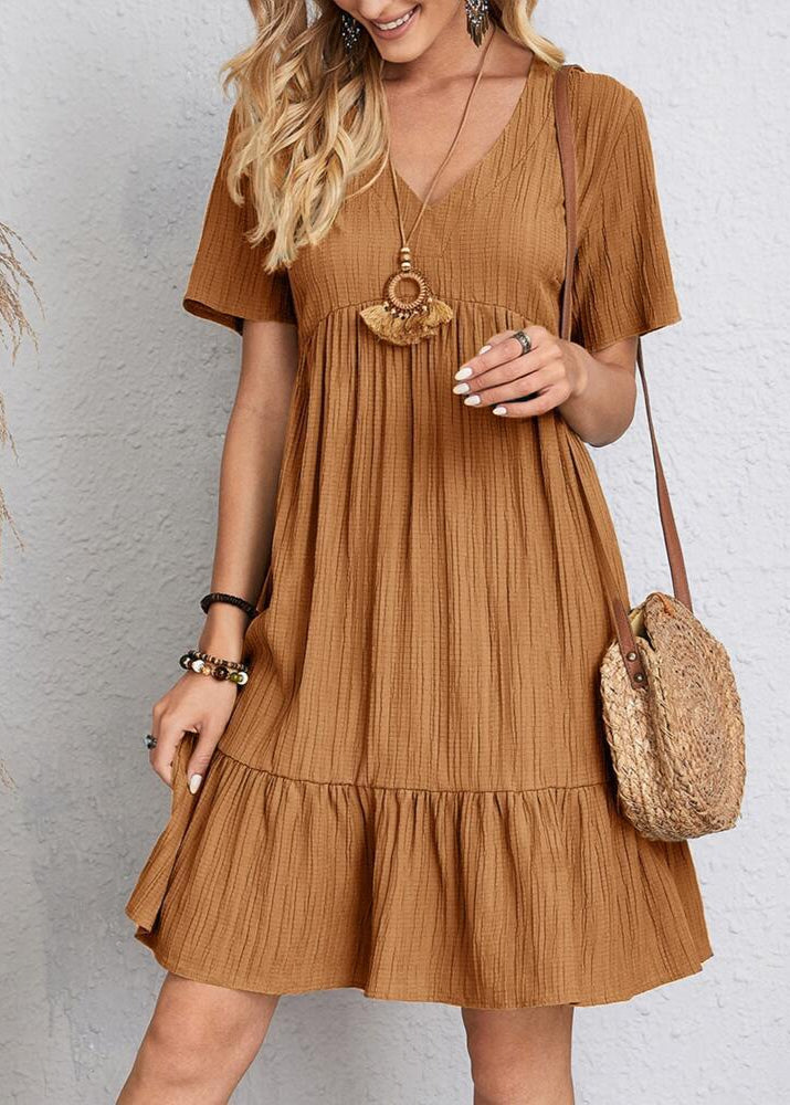 Damen Sommerkleid mit figurschmeichelndem Schnitt Jully