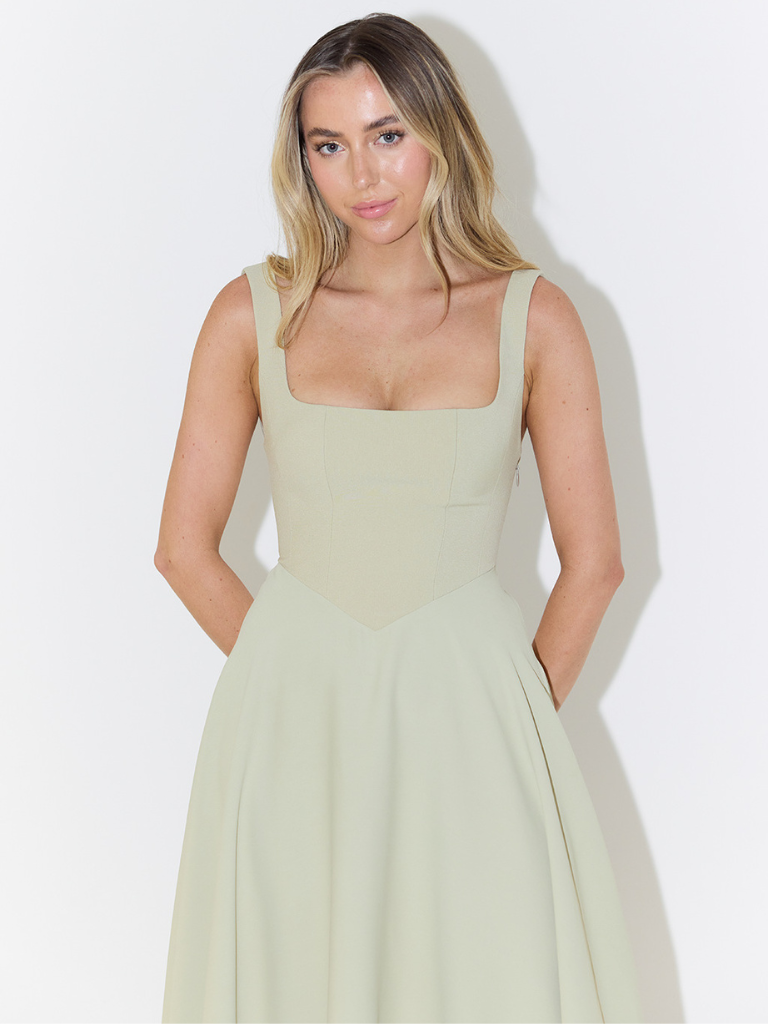 Damen Sommerkleid mit fließendem Schnitt Jully