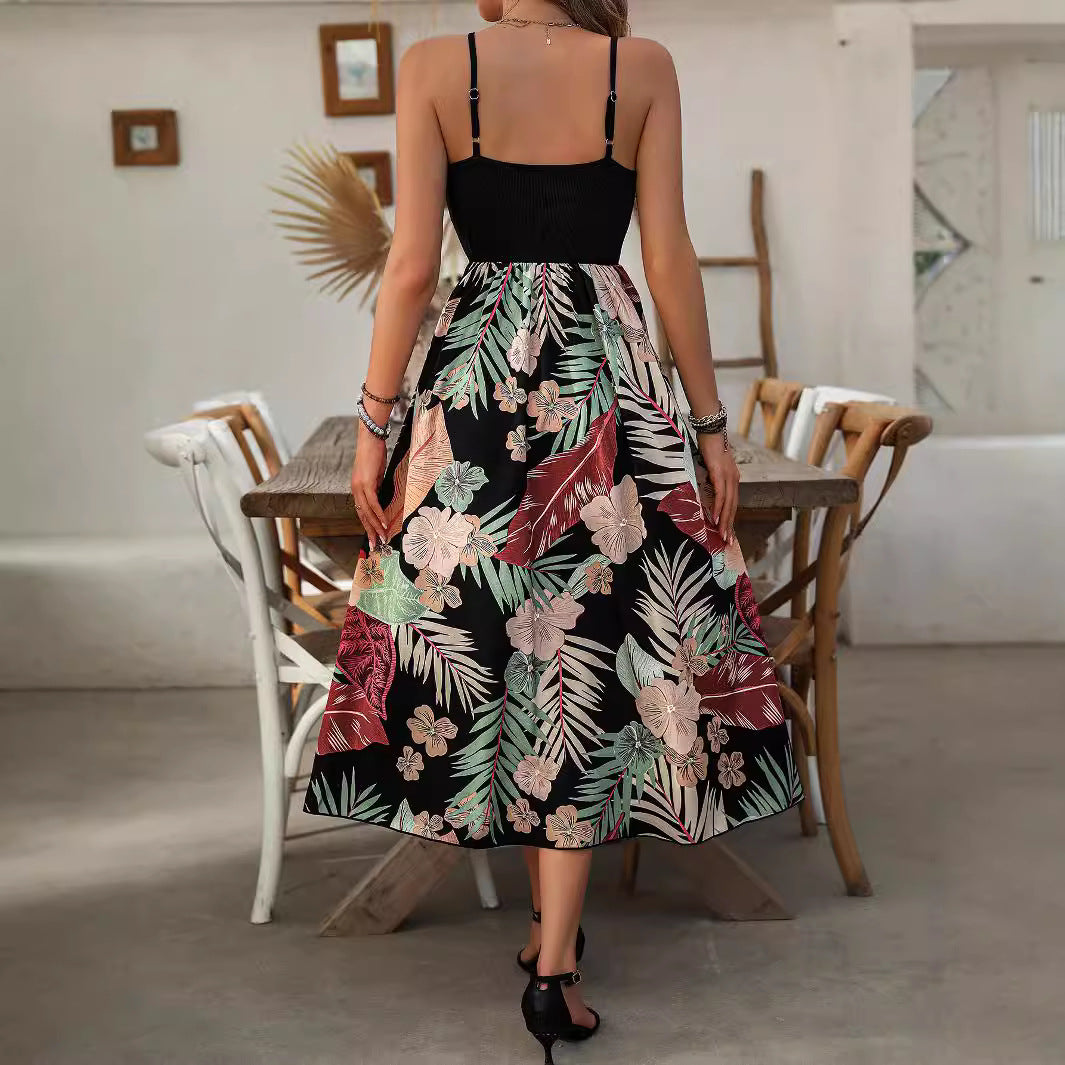 Damen Sommerkleid mit verstellbaren Trägern Jully
