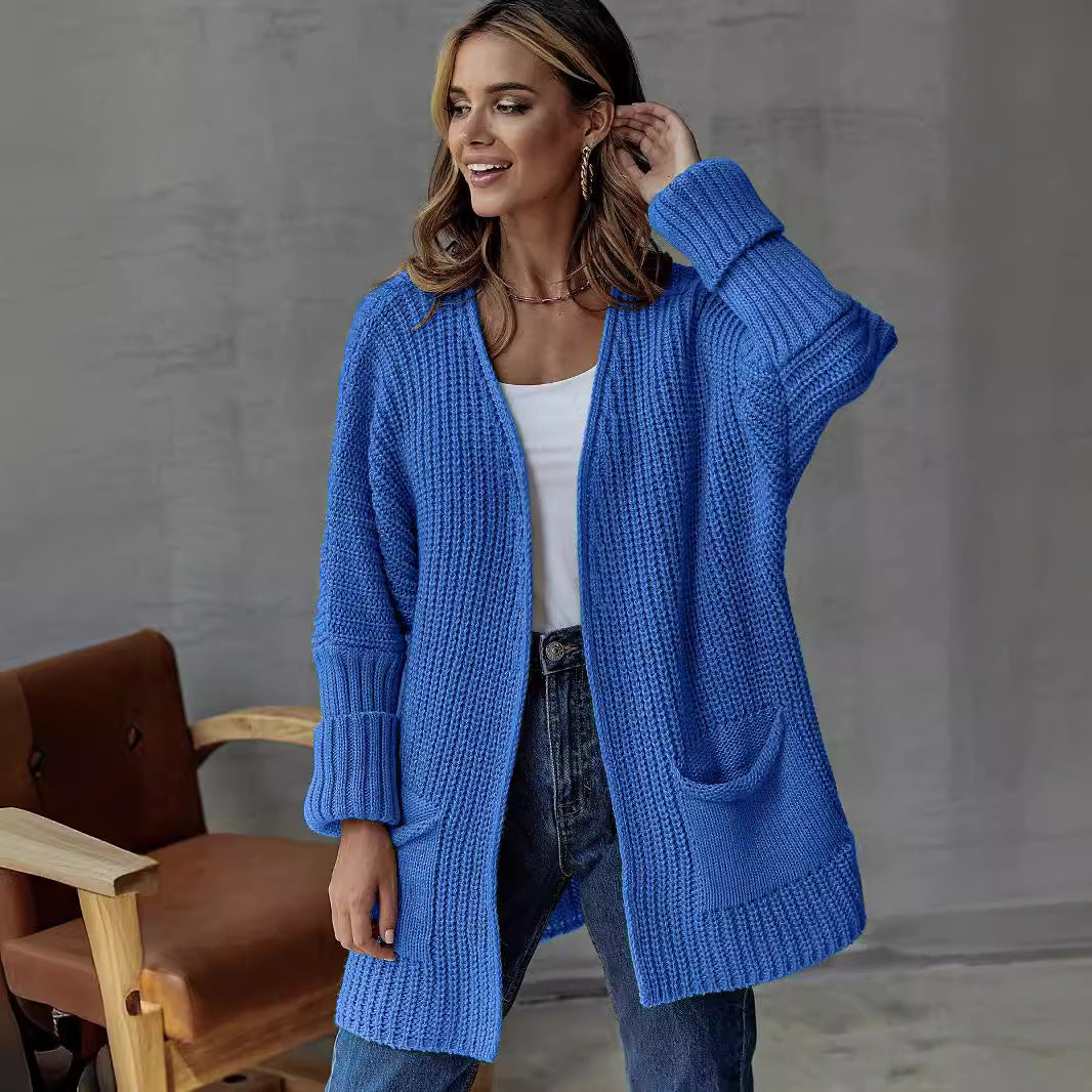 Damen Strickjacke mit praktischen Taschen Jully
