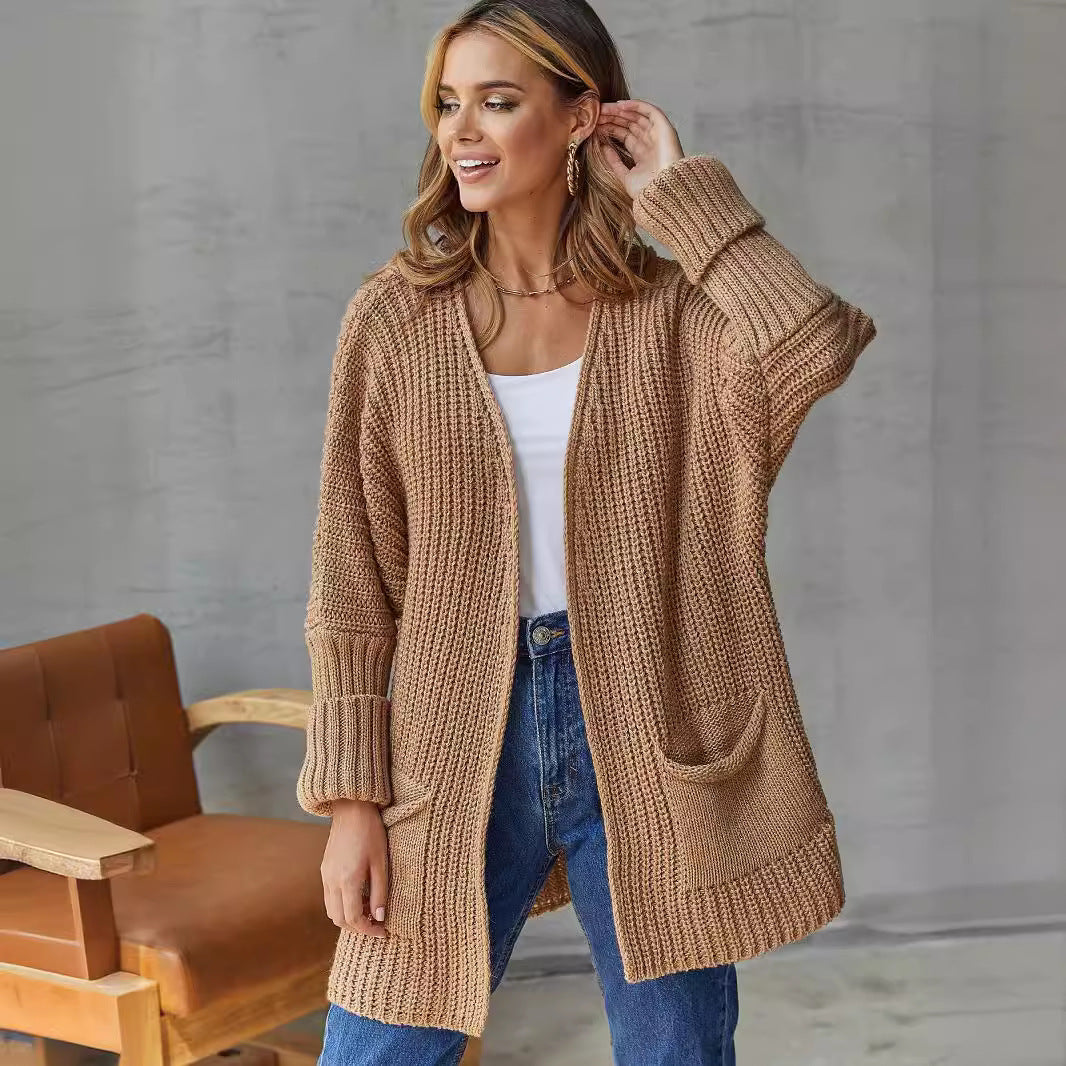 Damen Strickjacke mit praktischen Taschen Jully