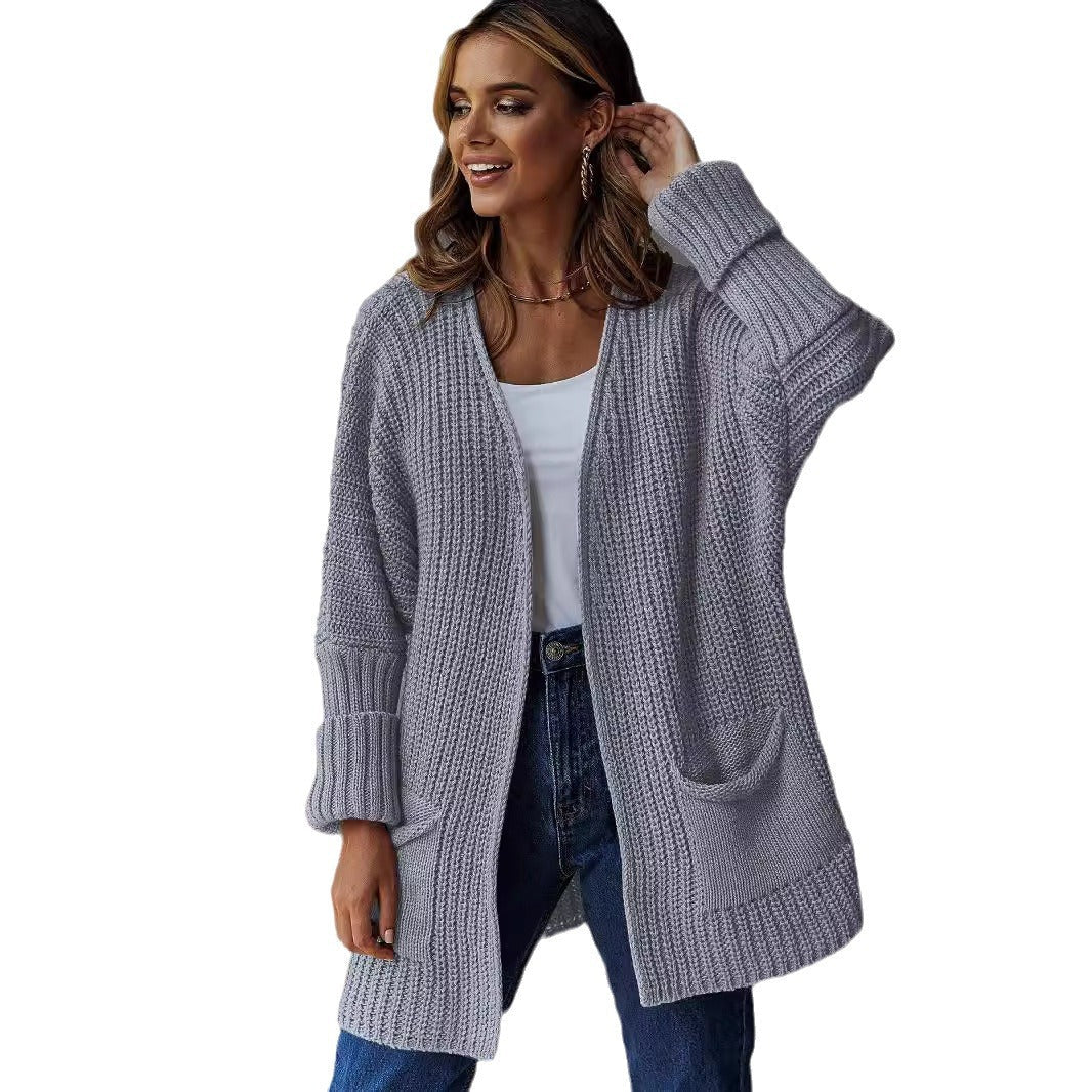 Damen Strickjacke mit praktischen Taschen Jully