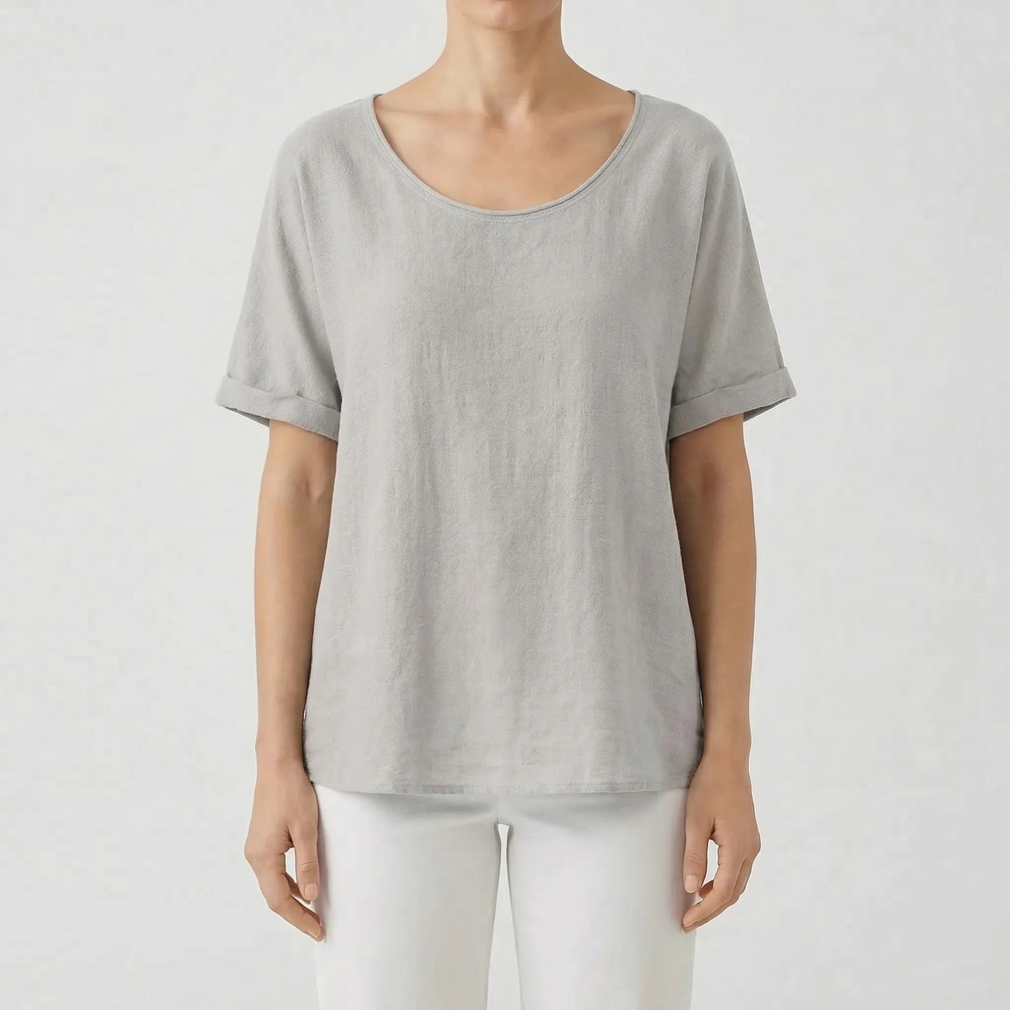 Damen Tank Top mit V-Ausschnitt und lockerer Passform Jully