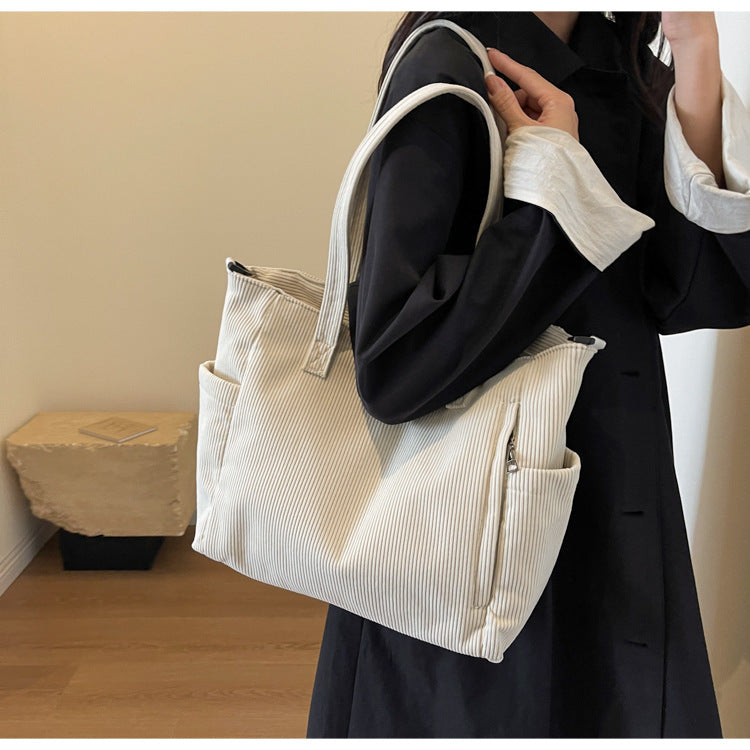 Damen Tote Bag aus Baumwolle mit zeitlosem Design Jully