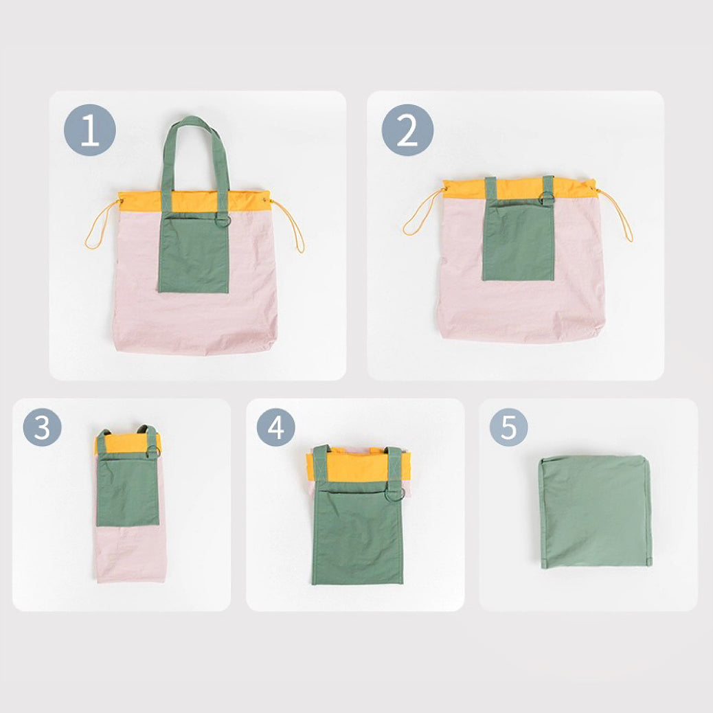 Damen Tragetasche aus Nylon mit wasserfestem Design Jully