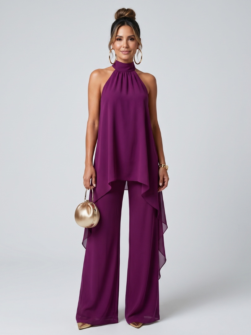 Damen Tunika-Set mit asymmetrischem Saum Jully